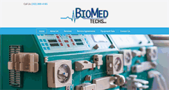 Desktop Screenshot of biomedtechs.com
